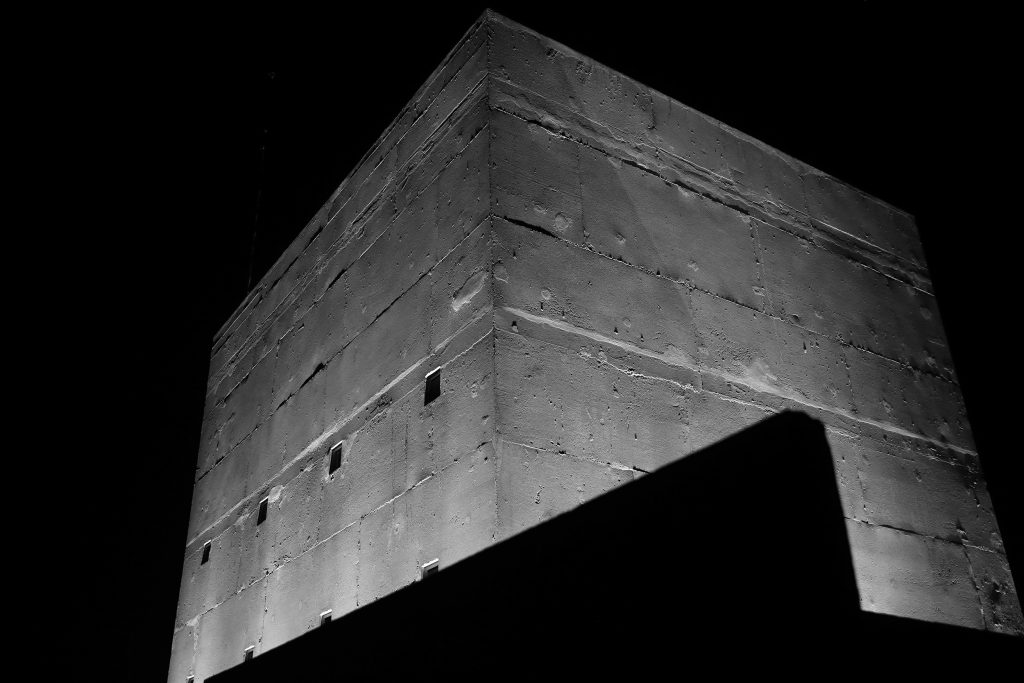 Mise en lumière unité d'habitation Le Corbusier, Firminy
